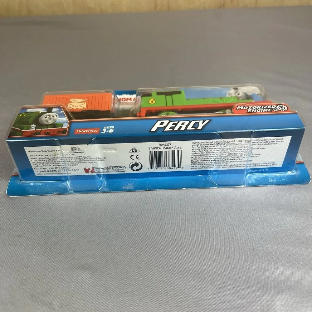 Fisher-Price Thomas & Friends TrackMaster Motorized Percy Engine BML07 NEW